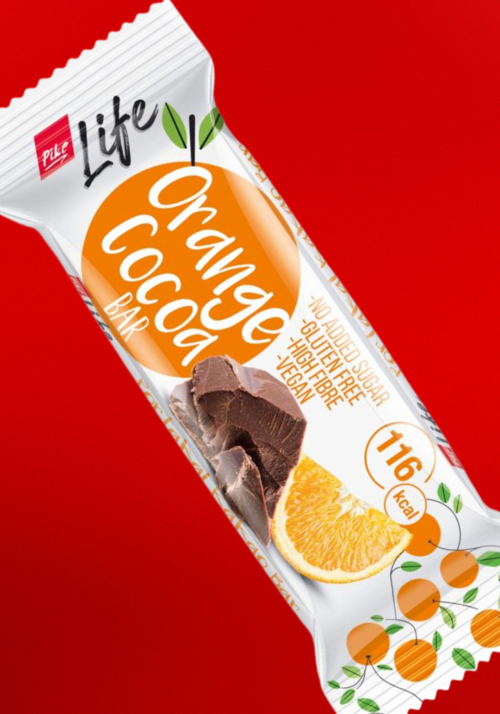 Orange and Cocoa Date Bar